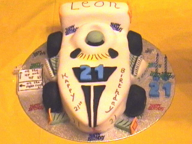  Race Car Cake 