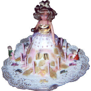  Lace Doll Cake 